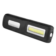 USB Rechargeable LED Light Portable Work Light Hanging Hook Magnetic Base Lamp Outdoor Camping Lanternblack