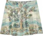 [FRODOTGV] Huge Trees Girls Athletic Skorts with Built in Shorts Skorts for Little Girl Pleated Skirt for Kids
