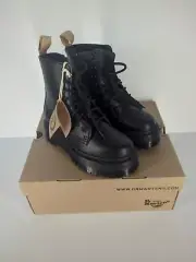 Dr Martens V Jadon II Mono Black Platform Boots Size 5 Ladies / 4 Men Docs NEW