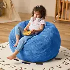 Bean Bag Chairs Teardrop Bean Bag Chair Beanbag Chair with Memory Foam Filled Ma