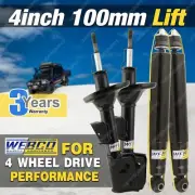 4" 100mm Lift Webco Front Rear HD Shock Absorbers for SUZUKI VITARA XL7 01-06 (for: Suzuki)