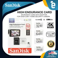 在飛比找蝦皮購物優惠-Sandisk 高耐力 Micro SD 存儲卡 V30 U