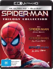 Spider-Man - Far From Home / Homecoming / No Way Home - Blu-ray + UHD - 3 Movie Franchise Pack UHD