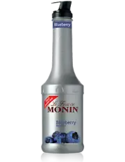 Monin Syrup Blueberry Puree Fruit 1 Lt Bottle