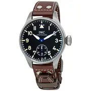 Original Pre-owned IWC Big Pilot's Heritage Black Dial Men's Watch IW510301