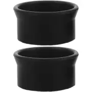 2 Pcs Microscope Eyepiece Cover Telescope Dust Cap Mask Binocular Cups