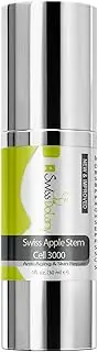 Swiss Apple Stem Cell 3000 Fights Fine Lines On Face and Neck From Ageing - Helps Rejuvenate the Skin for a Younger & More Elastic Look and Feel. Best Anti-Ageing Skin Solution - Bio-scientific Formula Only From Swiss Botany