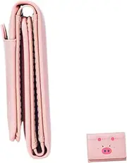 [BESTYASH] Cute Cartoon Wallet for Women Ladies Purse Multiple Card Slots for Outdoor Shopping and Travel Stylish Zipper Holder