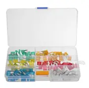 120pcs Mini Blade Fuse Assortment Set Auto Car Truck Motorcycle SUV Fuses Kit