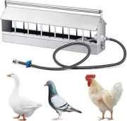 Automatic Chicken Waterer Stainless Steels Chicken Water Feeder Large Watering..