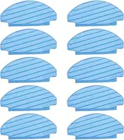 [uxcell] 10Pcs Washable Cloth Mop Pads Cotton Robot Vacuum Cleaner Accessories for Ecovacs for Deebot 920 950 T5 T5 Max, T5 Power/ N8/ N8 Pro/ N8 Pro+/N10 Plus Replacement Pads
