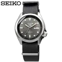 在飛比找momo購物網優惠-【SEIKO 精工】自動上鍊尼龍防水錶(SRPE61K1)