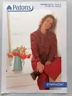 LADIES' SCARF-NECK JACKET, 81-107cm, 12ply - PATONS Knitting Pattern 3103