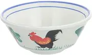 FUNOMOCYA 1Pc Vintage Rice Bowl Lightweight Retro Food Container for Family Gatherings Camping and Restaurants Chic Design with Smooth Edges for Safe Eating