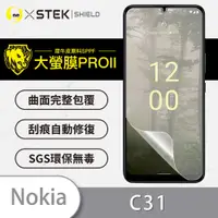 在飛比找松果購物優惠-【大螢膜PRO】Nokia C31 全膠螢幕保護貼 環保無毒