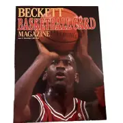 MICHAEL JORDAN Beckett Basketball Card Magazine Not Graded