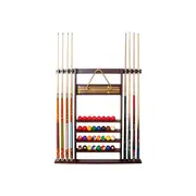 Combi Cue Rack-Mahogany