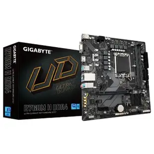 【GIGABYTE 技嘉】組合套餐(Intel i5-12400+技嘉 B760M H DDR4+美光 DDR4 3200 16G)