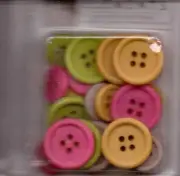 American Crafts ELEMENTS buttons BNIP~Nice! Cute! Quick Ship