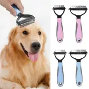 2/1pcs Dog Comb Hair Remover Undercoat Brush Cat Rake Knotted Comb Dog Supplies☆