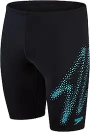 [Speedo] Men's Hyperboom Placement Jammer | Swim Training | Fitness | Chlorine Resistant Jammer (Pack of 1)