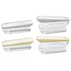 Eggs Dispenser Large Capacity Organizer Bin for Restaurant Countertop Fridge