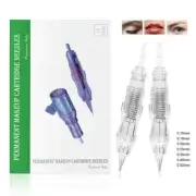 10Pcs Permanent Makeup Machine Tattoo Cartridge Needles for Makeup Machine Pen