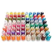 New Colors Premium Polyester Embroidery Thread 500M Home Machines Low Shrinkage