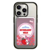 Snappy Cardholder Stand Mirror Cardholder Stand MagSafe Compatible My Melody Strawberry Chocolate Snappy Cardholder Stand