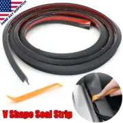 V-Shape Rubber Car Door Side Window Trim Edge Moulding Weatherstrip Seal Strip (for: Peugeot)