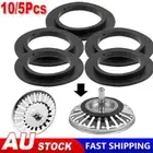 10/5x Replacement Rubber Seal for Franke Strainer Plug Washer Kitchen Sink Part