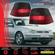 VW Golf Mk4 Hatchback 1998-2004 Upgrade Crystal Smoked tint Red Rear Tail Lights