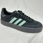 NIB Adidas Sambae Women's 7 Shoes Core Black Haze Green OG IE9110 New