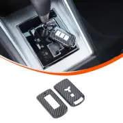 ABS Carbon Fiber Remote Key Fob Case Cover For Mitsubishi L200 Triton Outlander