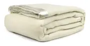 Jason Wool Blanket Ivory - Queen / King