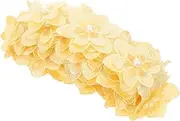 Flower Pattern Lace Ribbon Embroidered Lace Trim Applique for Clothing Decor