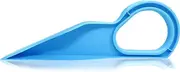NILLOS Mattress Wedge Elevator, 1 PCS Blue Plastic Bed Making Mattress Lifter Bed Sheets Tucker for Changing Sheets (25 x 8 cm/9.84 x 3.14 in)