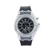 Bling Watch LED luminoso luces coloridas reloj deportivo para niñas y niños