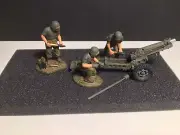 BRITAINS 17249 WWII US 75MM PACK HOWITZER 5 Piece Set 3 FIGURES NEW MIB.