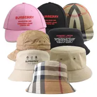 在飛比找PChome24h購物優惠-BURBERRY 經典多款簡約老爹帽/棒球帽/漁夫帽/遮陽帽