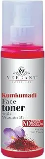 Verdant Kumkumadi Brightening Toner for Glowing Skin with Vitamin B3 | Face Toner for Pores Tightening and Acne Prone Skin - No Parabens, Silicones & Alcohol Free Toner - 200 ml