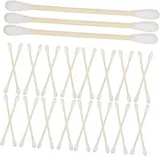 FUNOMOCYA Dual-head Cotton Swabs Soft Bamboo Sticks for Ear Cleaning Makeup and Electronics Detail Cleaning