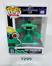 Funko POP! Games Disney Kingdom Hearts Goofy (Monsters Inc.) #409 Vinyl Figure