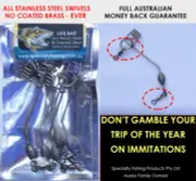 Bait Sliders HANDMADE in SA, Aussie Stock, Qld Fishos, Free Post