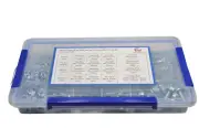 455 piece High Tensile 8.8 Flange Head Bolt and Nut Grab Kit Assortment M5-M10