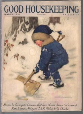 MAG: Good Housekeeping 3/1921-Jesse Wilcox Smith-Johnny Gruelle-James O Curwo...