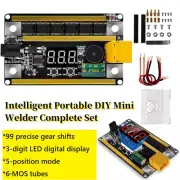 DIY Portable Mini Spot Welder Machine 5 Gears Battery Welding Tool Kit 8-24V