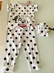 Peter Alexander Disney 101 Dalmatians baby pyjamas size 1 NWT kids girls boys