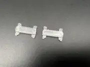 Set Of 2 LED ALPR Lightbars 1/43 O Scale Police Sheriff Fire First Response