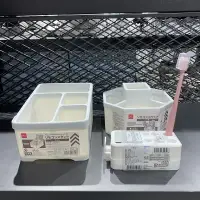 在飛比找樂天市場購物網優惠-制 大創Daiso多格六邊牙刷瀝水架遙控器茶幾雜物桌面收納盒